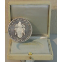 Paolo VI 1963 Anno I in nomine domini medaglia grande in argento